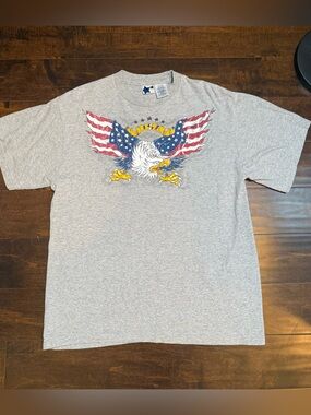 Vintage USA American Bald Eagle T-shirt Men’s Size Large
